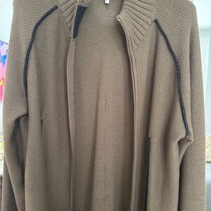 Armani Jeans Brown Cardigan Sweater